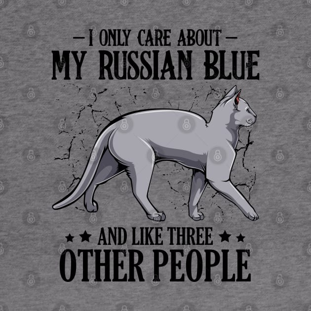 Russian Blue Cat by Lumio Gifts